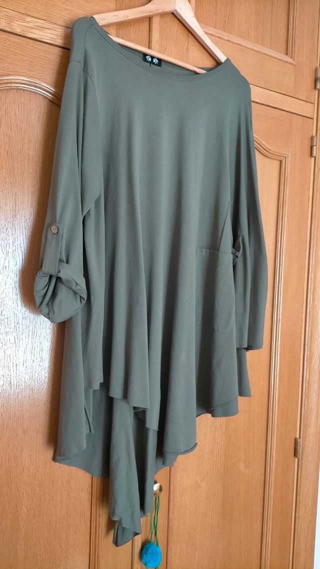 Vestido, Camisola, sudadera algodón talla única