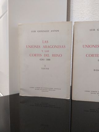 Las Uniones Aragonesas y las Cortes del Reino I/II