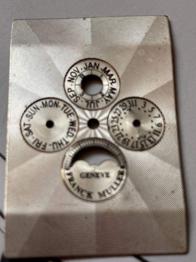 Diales franck muller y Roger dubois originales