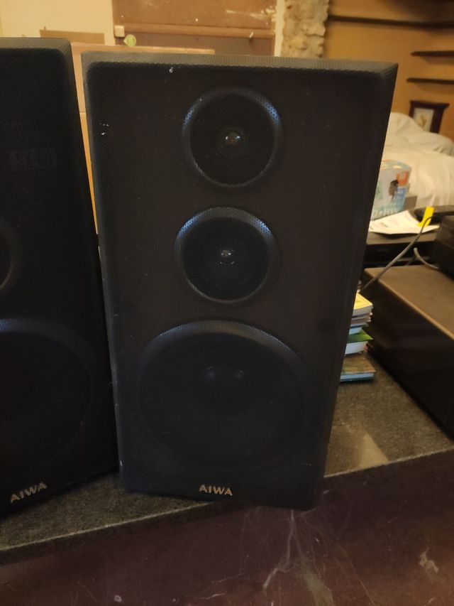 Altavoces Aiwa SX80 de segunda mano por 40 EUR en Laguna de Duero en