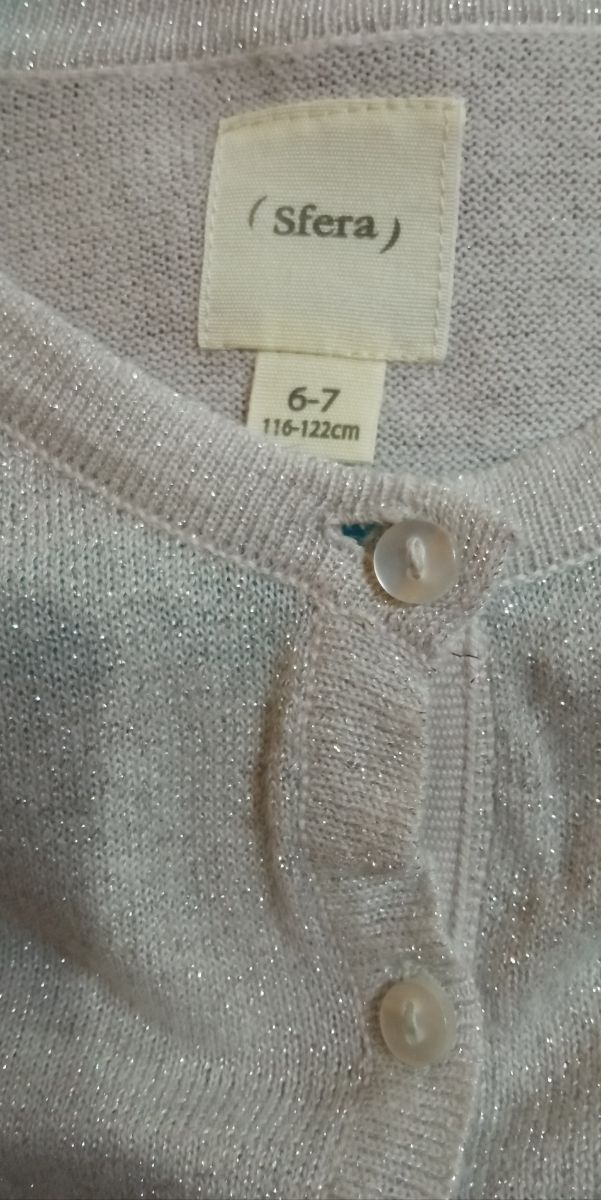 Chaqueta fina corta SFERA 6-7 años