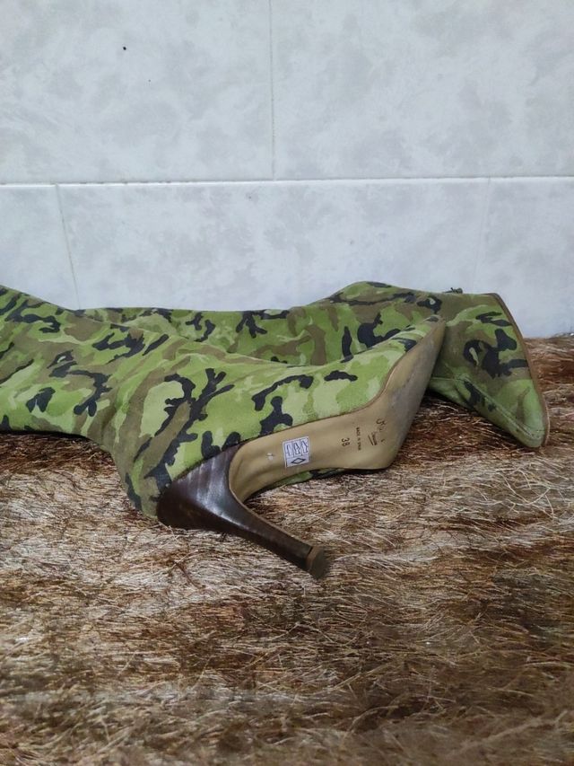 botas camuflaje