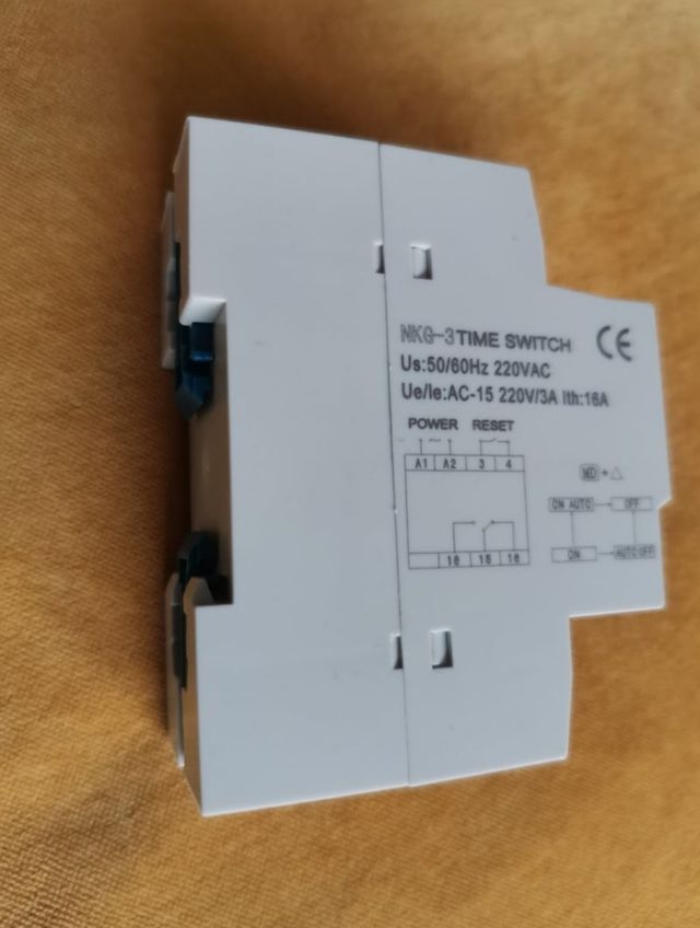 Relógio astronômico digital de 1 canal NKG-3