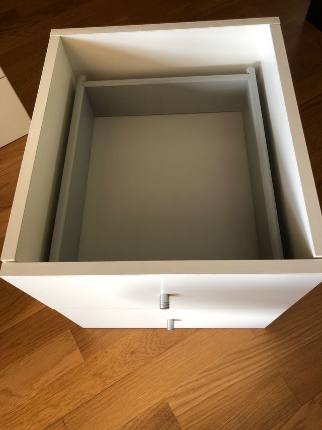Módulo cajones ikea kallax de segunda mano por 20 EUR en Madrid en WALLAPOP