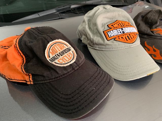 Conjunto de bonés HARLEY DAVIDSON original