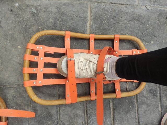 Raquetas de nieve antiguas