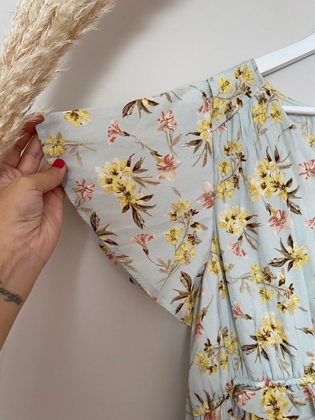 Vestido premamá flores