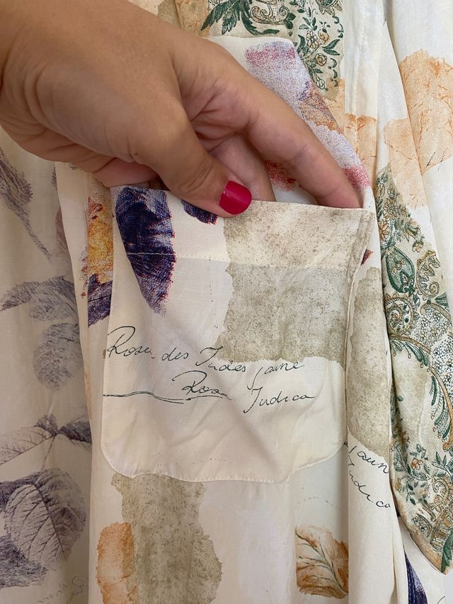 Camisa vintage flores