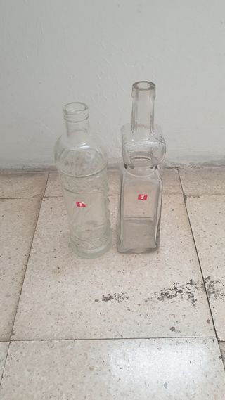 botellas antiguas