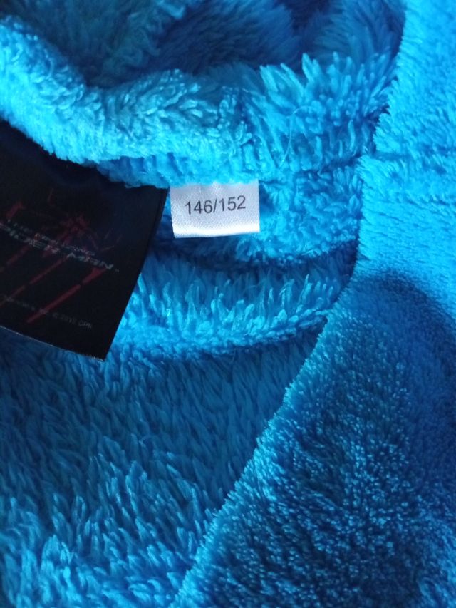 bata albornoz spiderman para niños de 145/152  alt