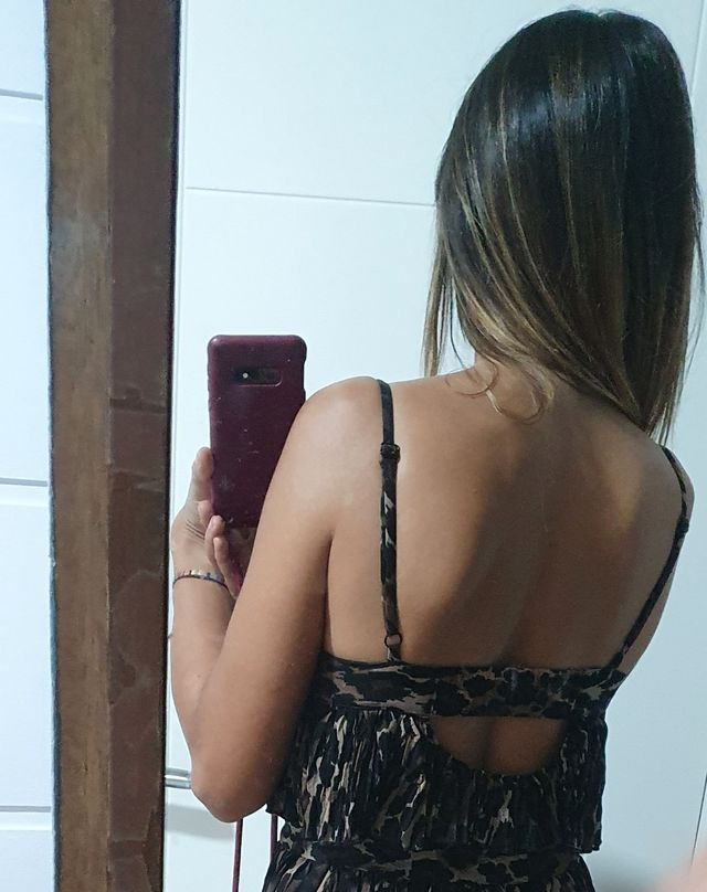 vestido leopardo guess