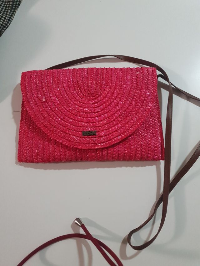 bolso rosa de misako