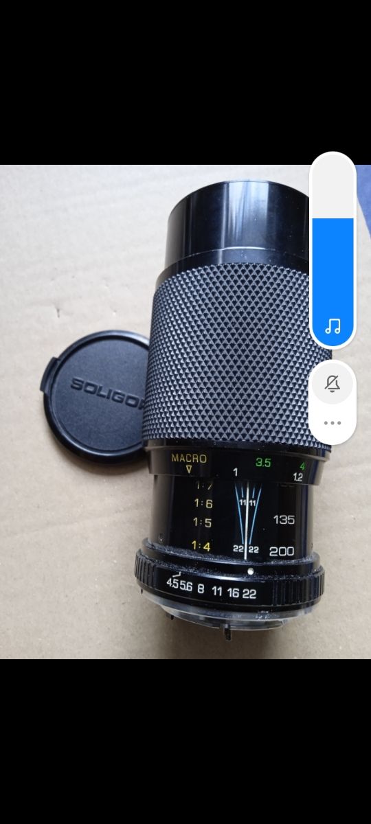 OBJETIVO SOLIGOR f=75-200mm /1:4,5 diam.55