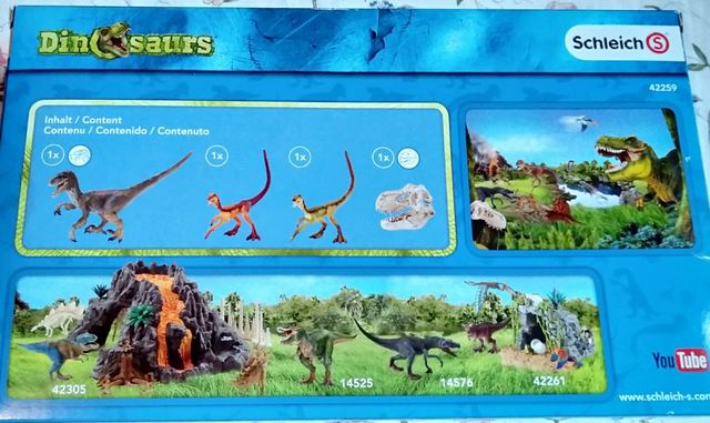 Velocirraptor cazando 42259 Schleich.