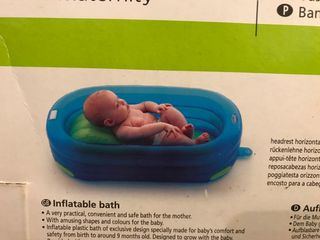 Bañera hinchable bebé Jané