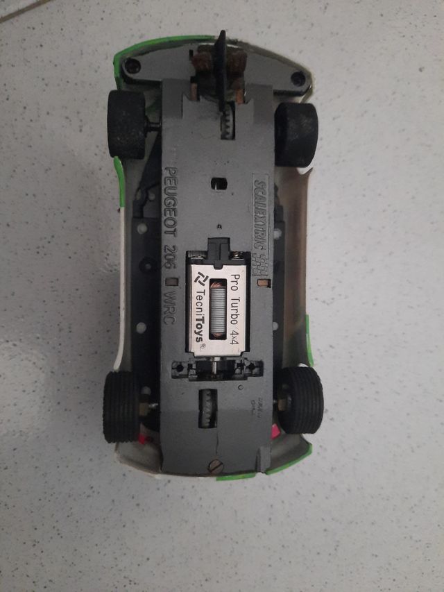 Coche Scalextrix Peugeot 206 WRC