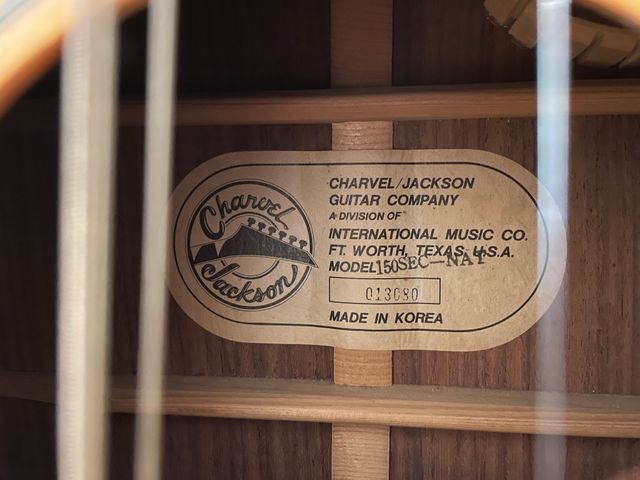 Guitarra Electroacústica Charvel-Jackson 150SEC