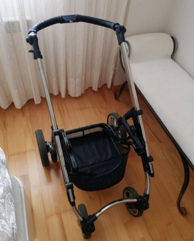 Trío cochecito, maxicoxi silla Bebecar Hip Hop XL