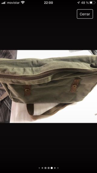 Bolso bandolera verde 