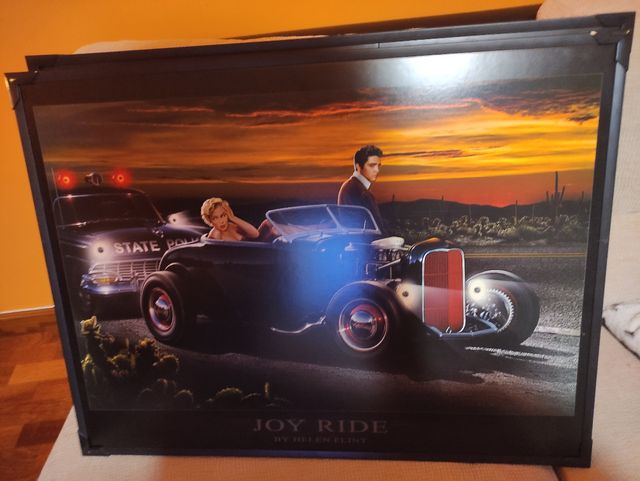 Cuadros de decoración con luces a pilas