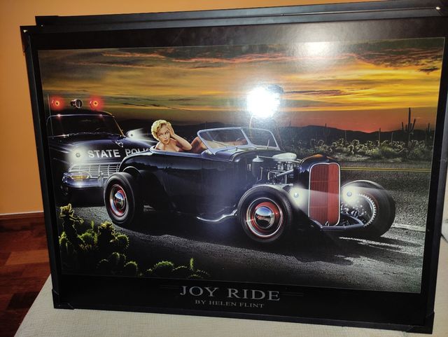 Cuadros de decoración con luces a pilas