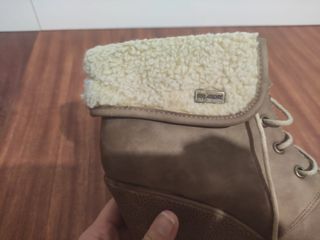 Botines con cuña forrados de borreguito Talla 37 