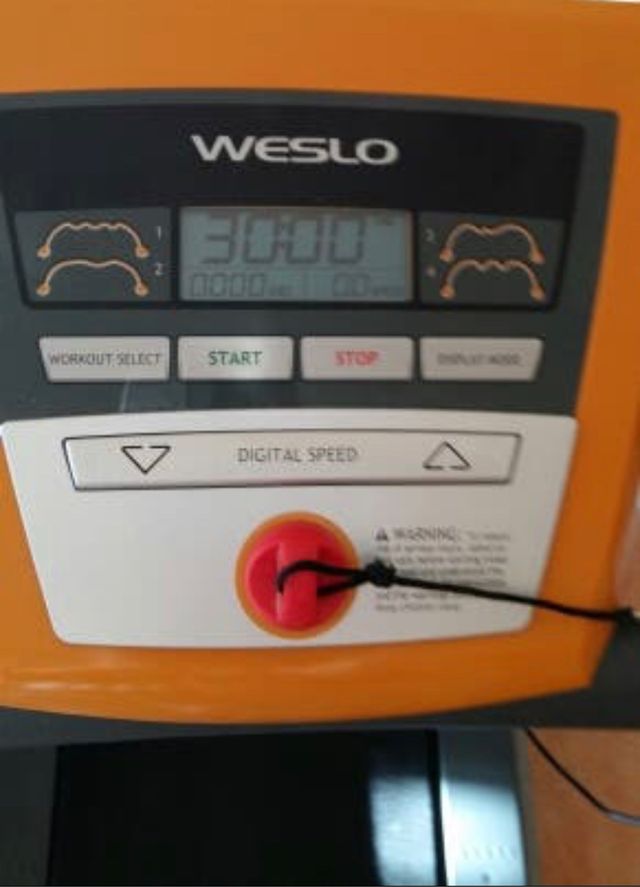 Cinta de correr weslo