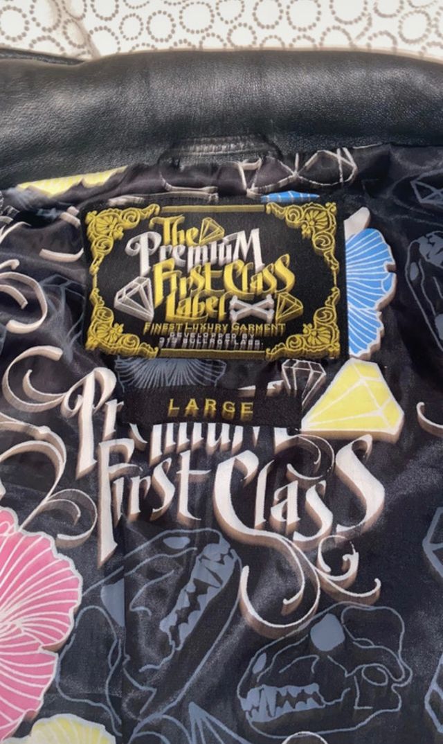 Chaqueta de cuero the premium first class label