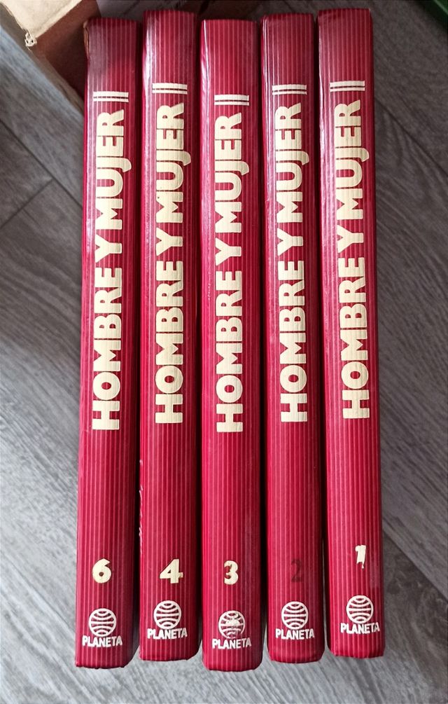 Enciclopedia Hombre y Mujer (5 tomos)