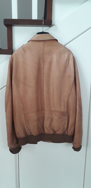 Cazadora de piel Máximo Dutti