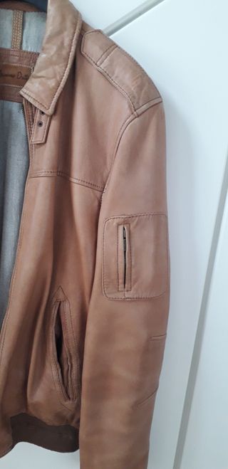 Cazadora de piel Máximo Dutti
