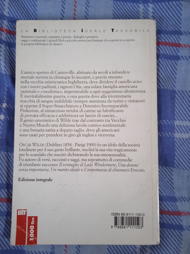 Il fantasma di canterville di Oscar Wilde