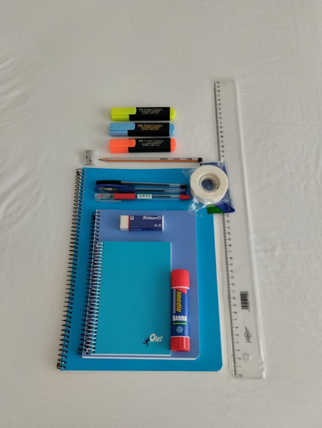 lote material escolar