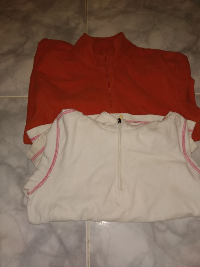 lote 2 polares, pantalón y 2 chándal talla 12