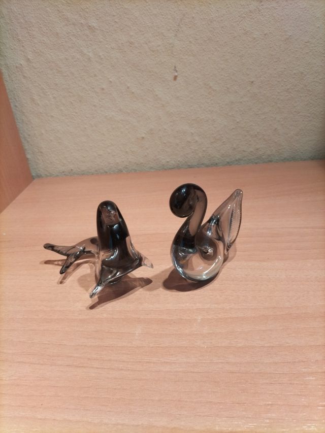 Figuras cristal de Murano