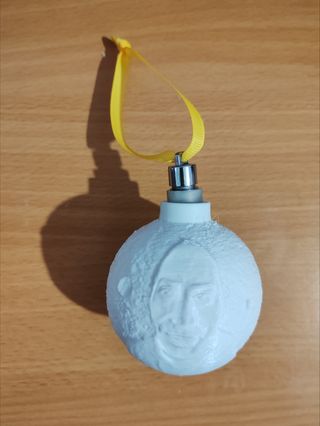 Bola de navidad personalizada con foto