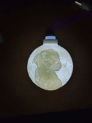 Bola de navidad personalizada con foto