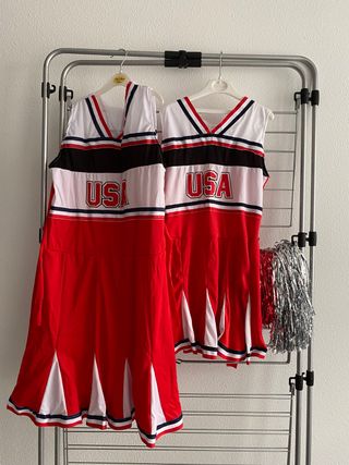 Disfraz cheerleader mujer carnaval