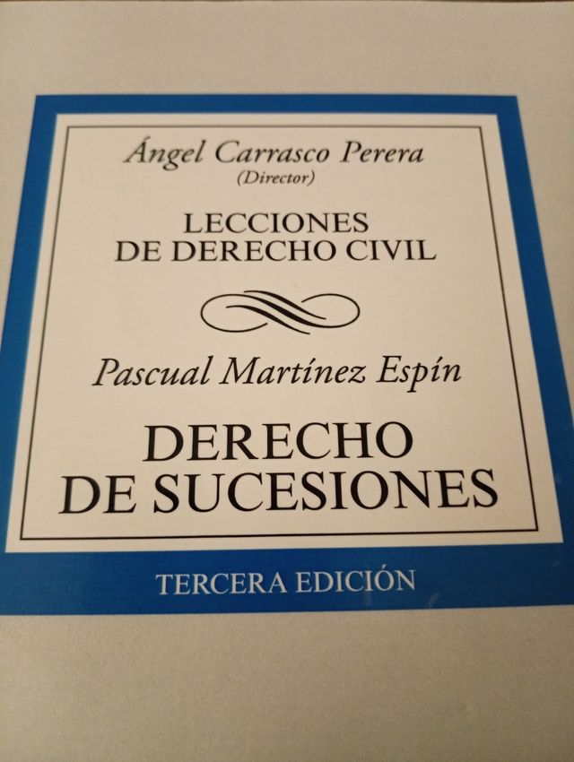 DERECHO DE SUCESIÓNES