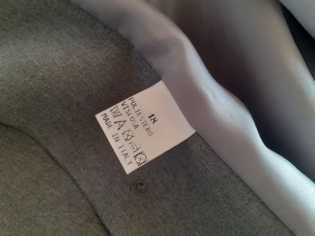 Tayer grigio chiaro sancrato da donna taglia 48