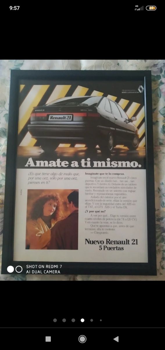 Renault 21  cuadros