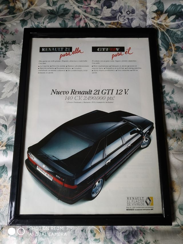 Renault 21  cuadros