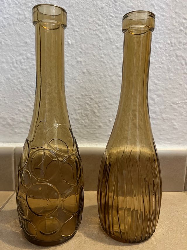 Botellas de vidrio