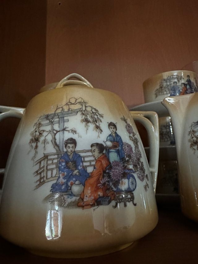 Conjunto de chá japonês