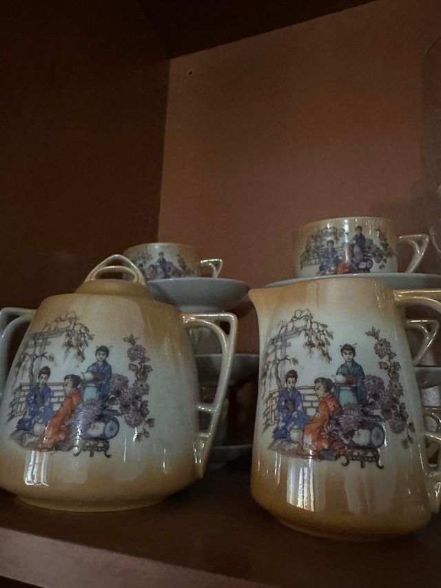 Conjunto de chá japonês