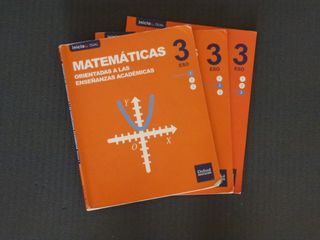 MATEMÁTICAS ACADÉMICAS 3ESO Oxford