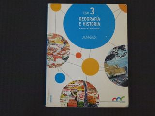 Geografía e Historia de 3º ESO Anaya (Canarias)