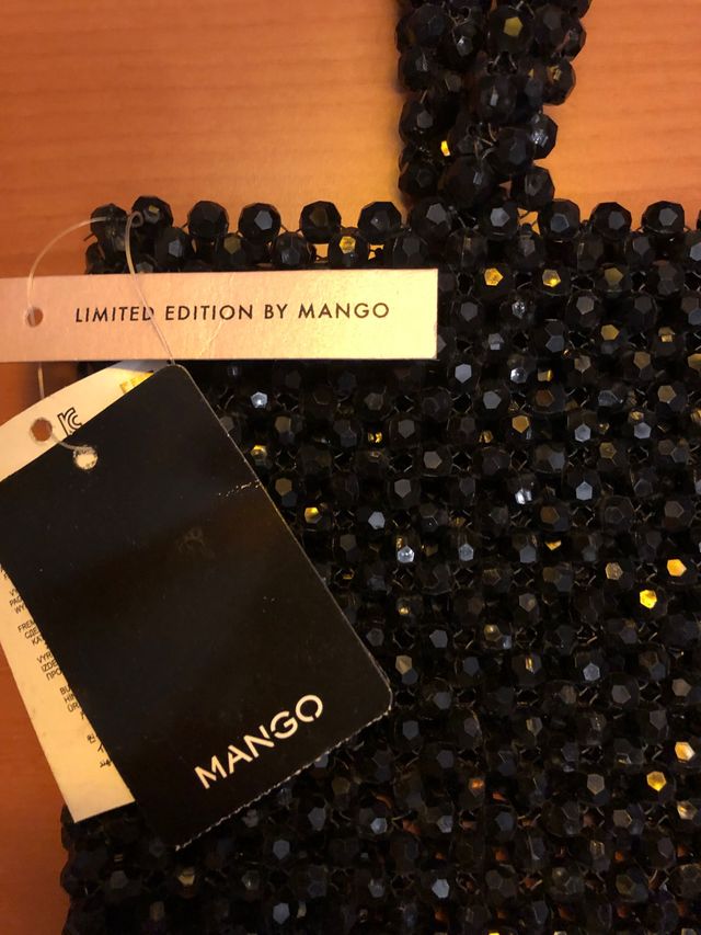 Bolso abalorios MANGO. Sin estrenar!!!