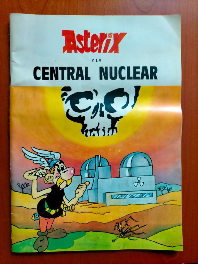 ASTERIX Y LA CENTRAL NUCLEAR 1980. Antinucleares