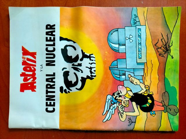 ASTERIX Y LA CENTRAL NUCLEAR 1980. Antinucleares